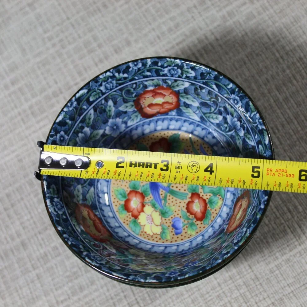 Set of 4 Asahi Japanese Ceramic Bowls 5.25